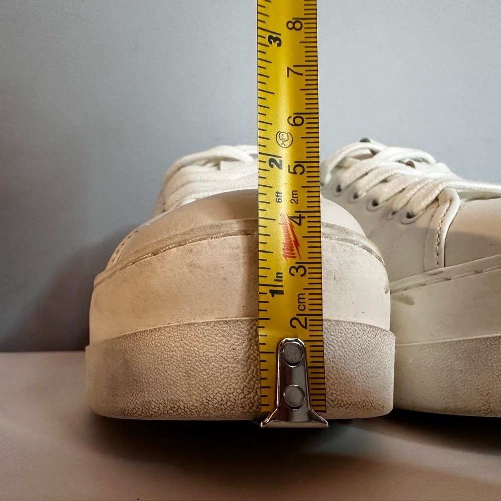 Massimo Dutti - Women’s, Sneakers, White, Leather, Platform, Size 37 (7) - Picture 8 of 11
